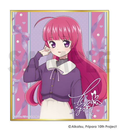 『アイカツ!×プリパラ THE MOVIE -出会いのキセキ!-』トレーディングミニ色紙-Dream harmony!-【BOX】